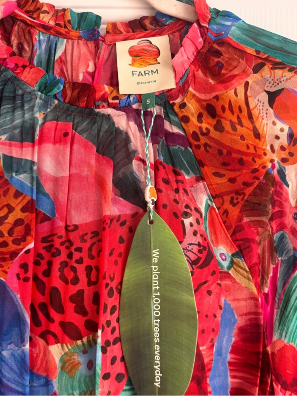 FARM Rio Animal Collage Maxi Dress - Picture 5 of 7